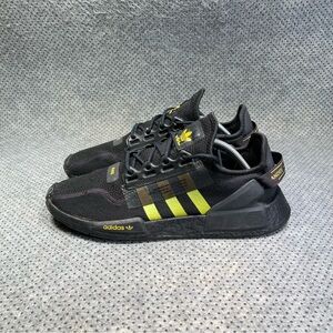 Adidas NMD R1 V2 Core Black Gold Running Shoes Size 12 Men’s